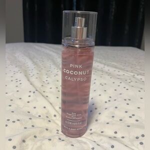 Bath & Body Works Pink Coconut Calypso Fragrance Mist - Light Pink